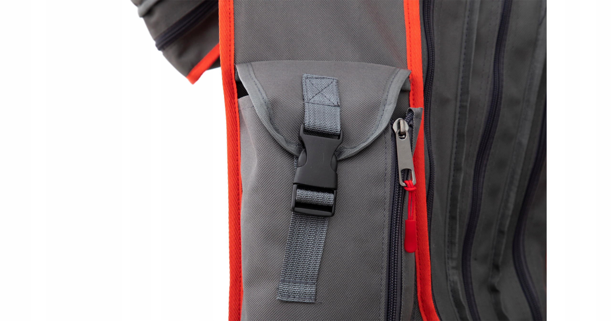 POKROWIEC 140CM 4KOMOROWY MIKADO SZARY Marka Mikado