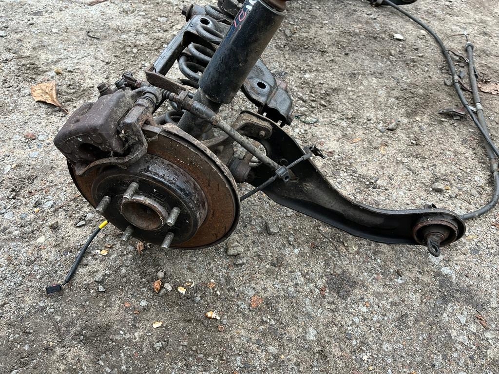 HYUNDAI I30 II KOMBI sider axle beam springing rear part rear complete 2012