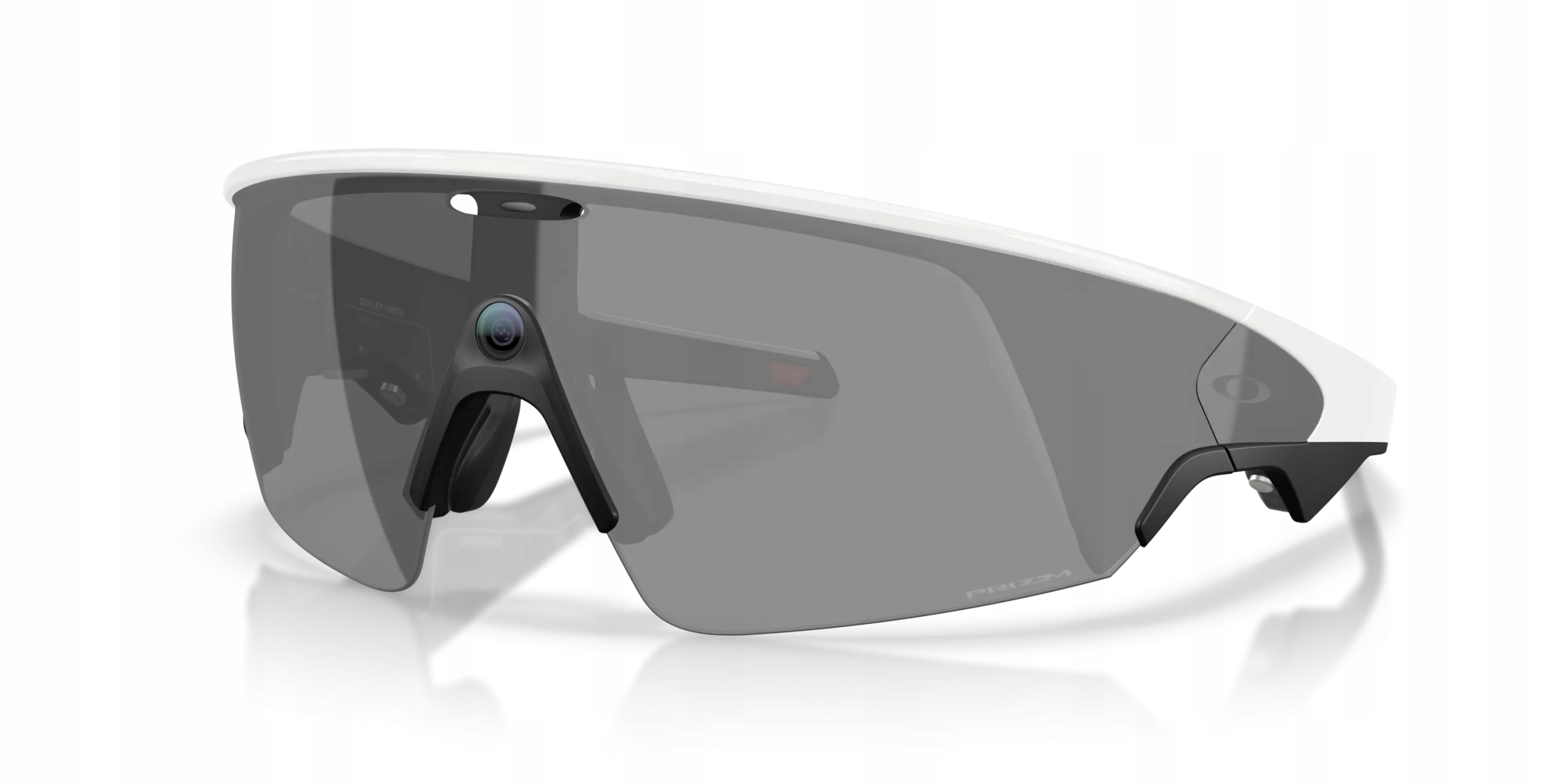 Meta Oakley Vanguard prizm black lenses, white frame OW8001-0552