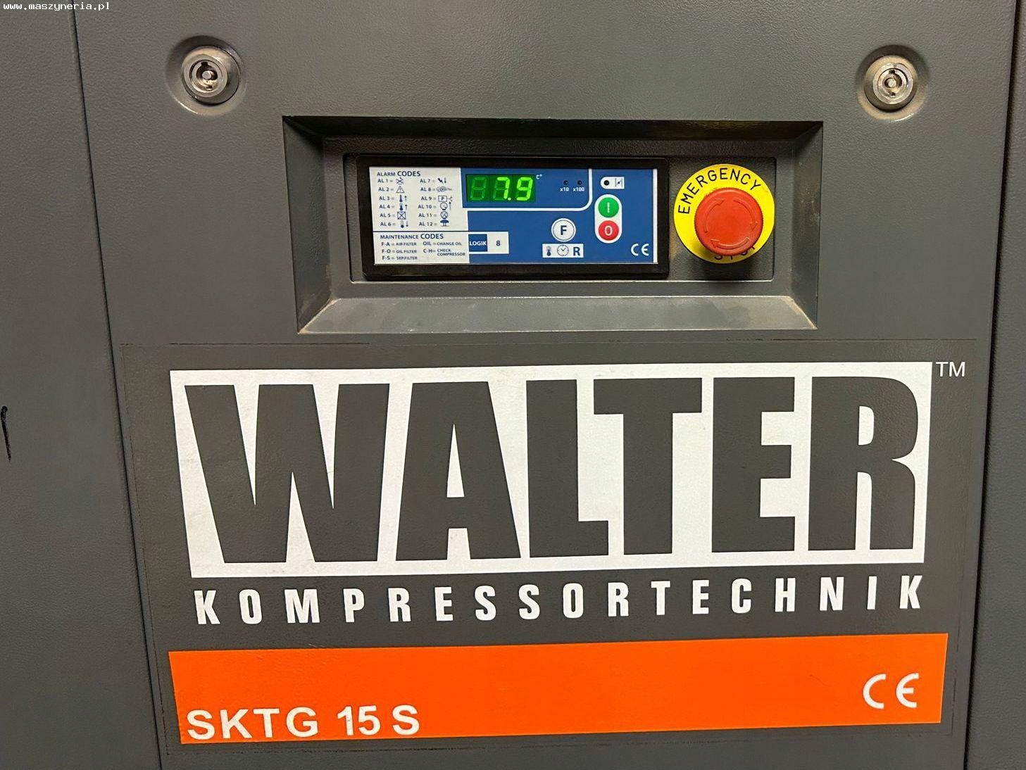 Kompresor śrubowy WALTER SKTG 15 S Marka Walter