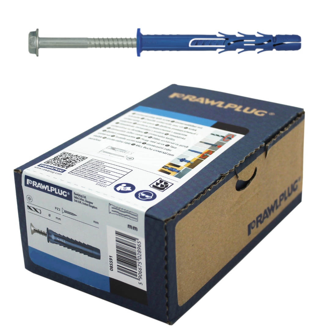 

Kołek Ramowy 80mm Z Kołnierzem Rawlplug 50szt