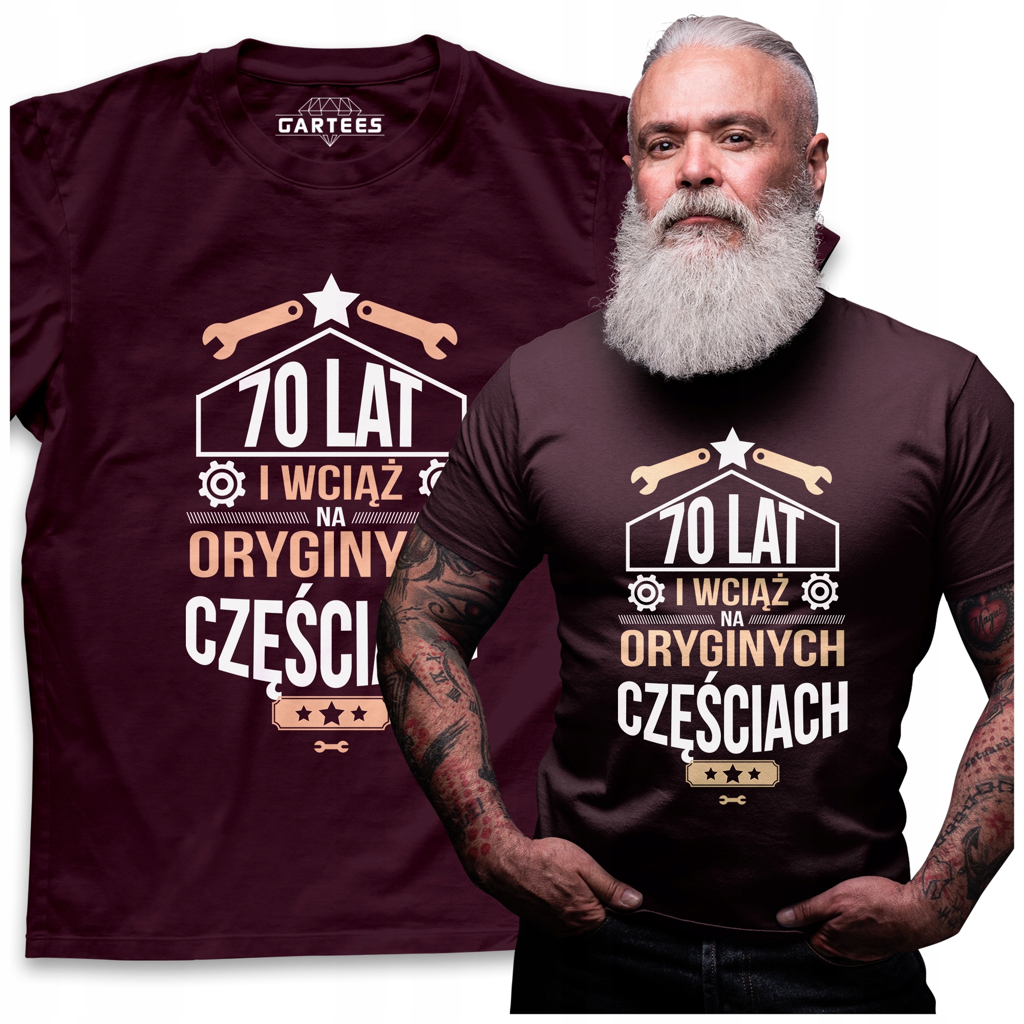 

Koszulka Męska Prezent Na Urodziny Dowolny Wiek