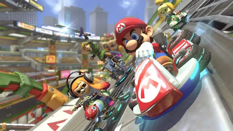 MARIO KART 8 DELUXE SWITCH Tematyka wyścigi