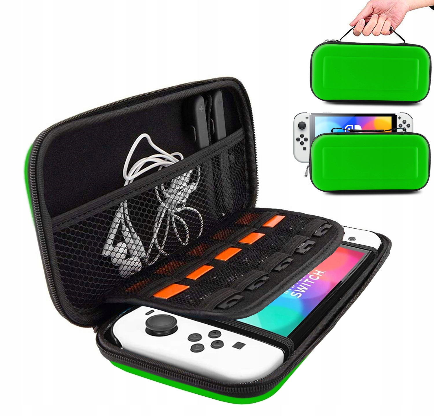 ETUI FUTERAŁ WZMOCNIONY DO NINTENDO SWITCH OLED ZIELONY Typ etui