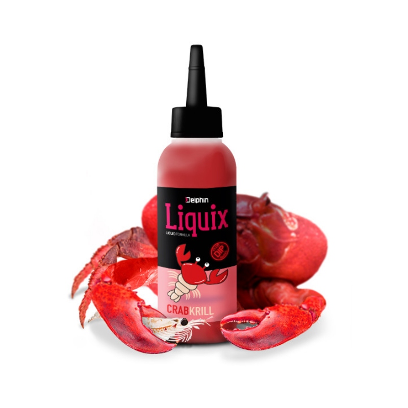Fluo dip Delphin D Snax LiquiX Krab-kryl
