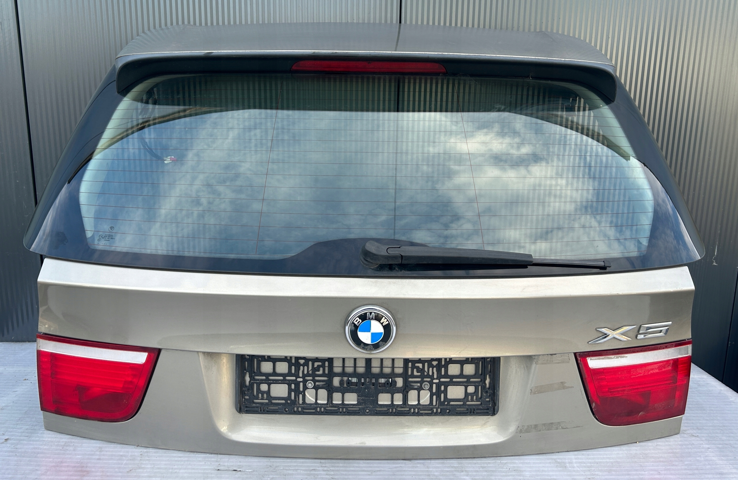 trunk door boot rear part rear BMW X5 E70 06- colour A53 PLATINBRONZE METALLIC