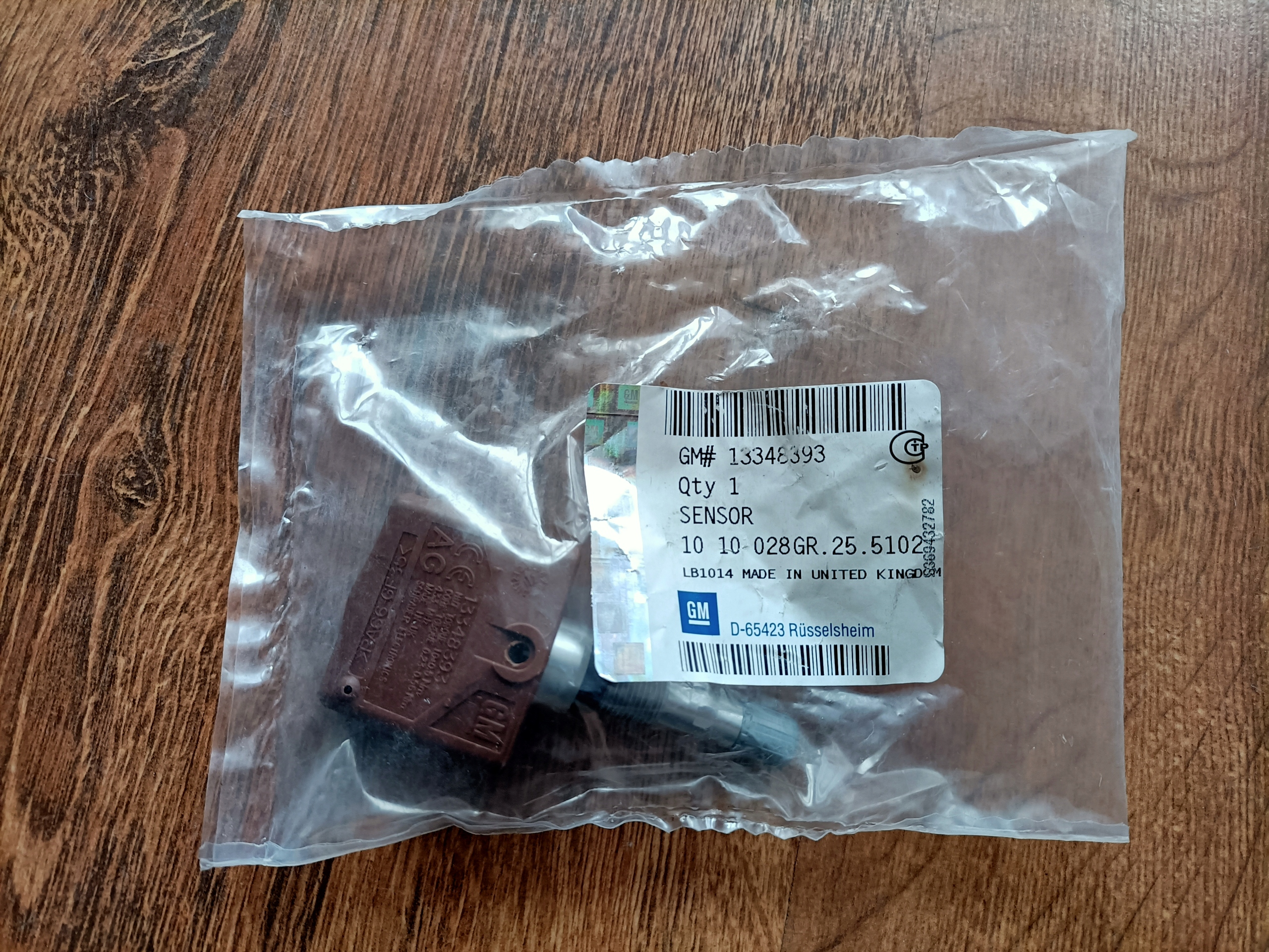 

Czujnik Ciśnienia Opel Insignia Zafira 13348393