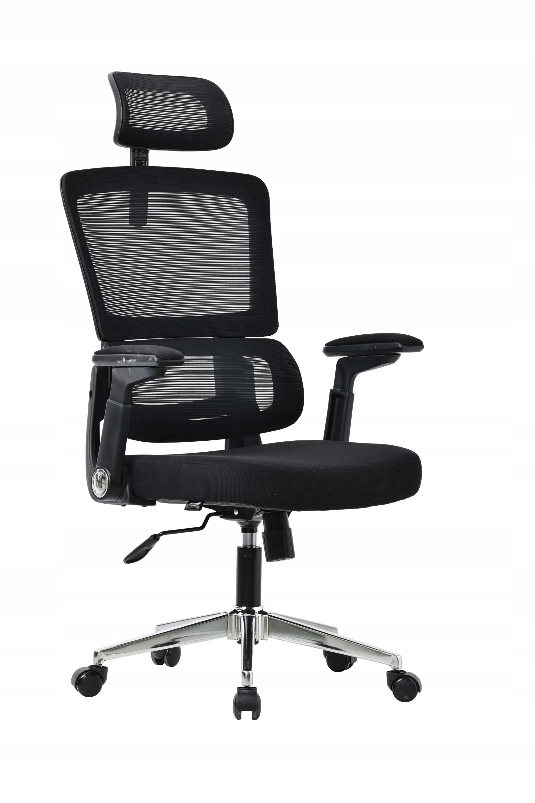 Ergonomická Kancelářská Otočná Židle Veris Černá