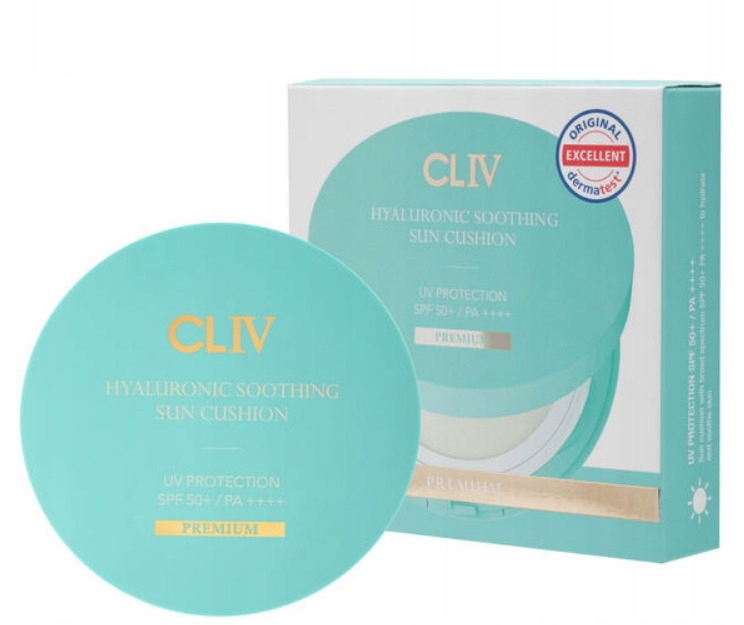 kojący cushion do twarzy z kwasem hialuronowym i spf50+