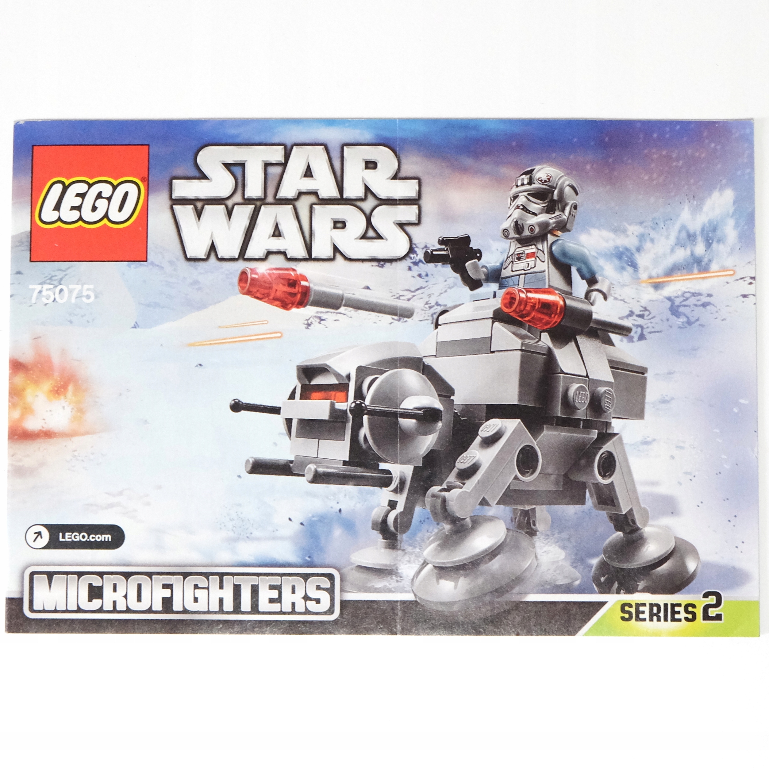 Lego Star Wars instrukcja Microfighters 75075 AT-AT