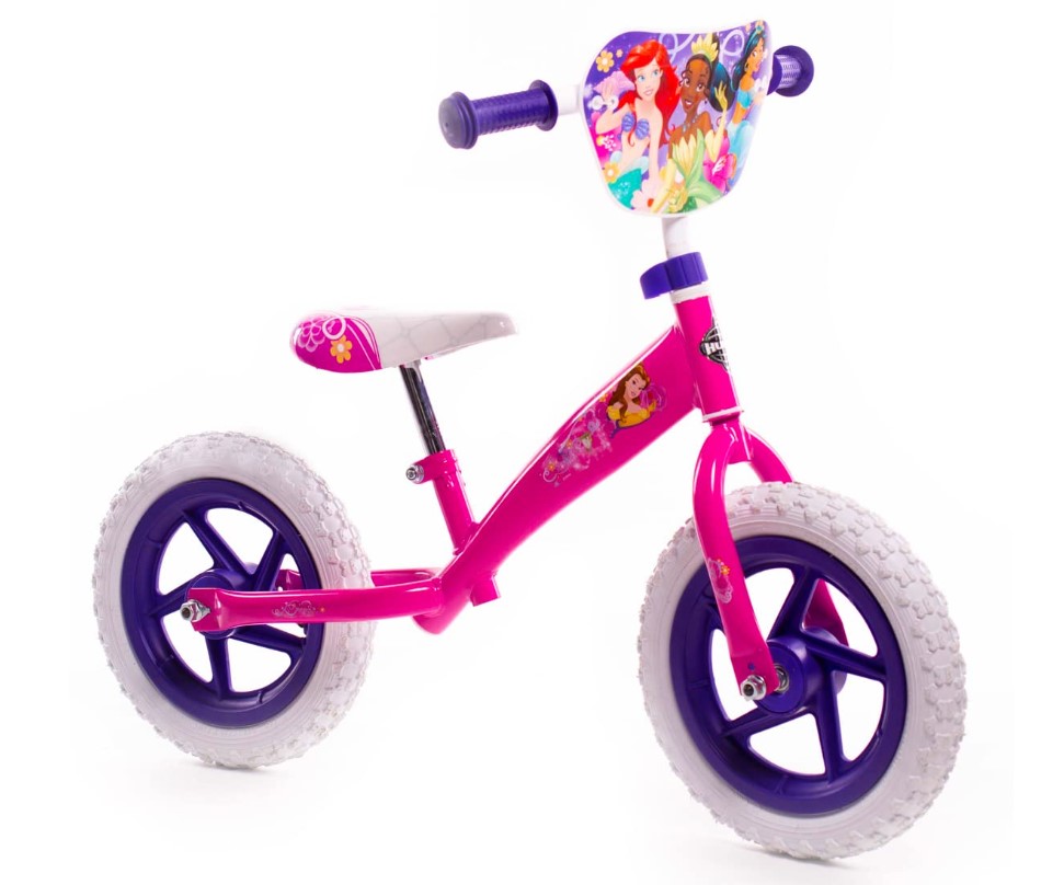 Rowerek biegowy 12 cali Huffy Disney Princess Różowy dla dziewczynki