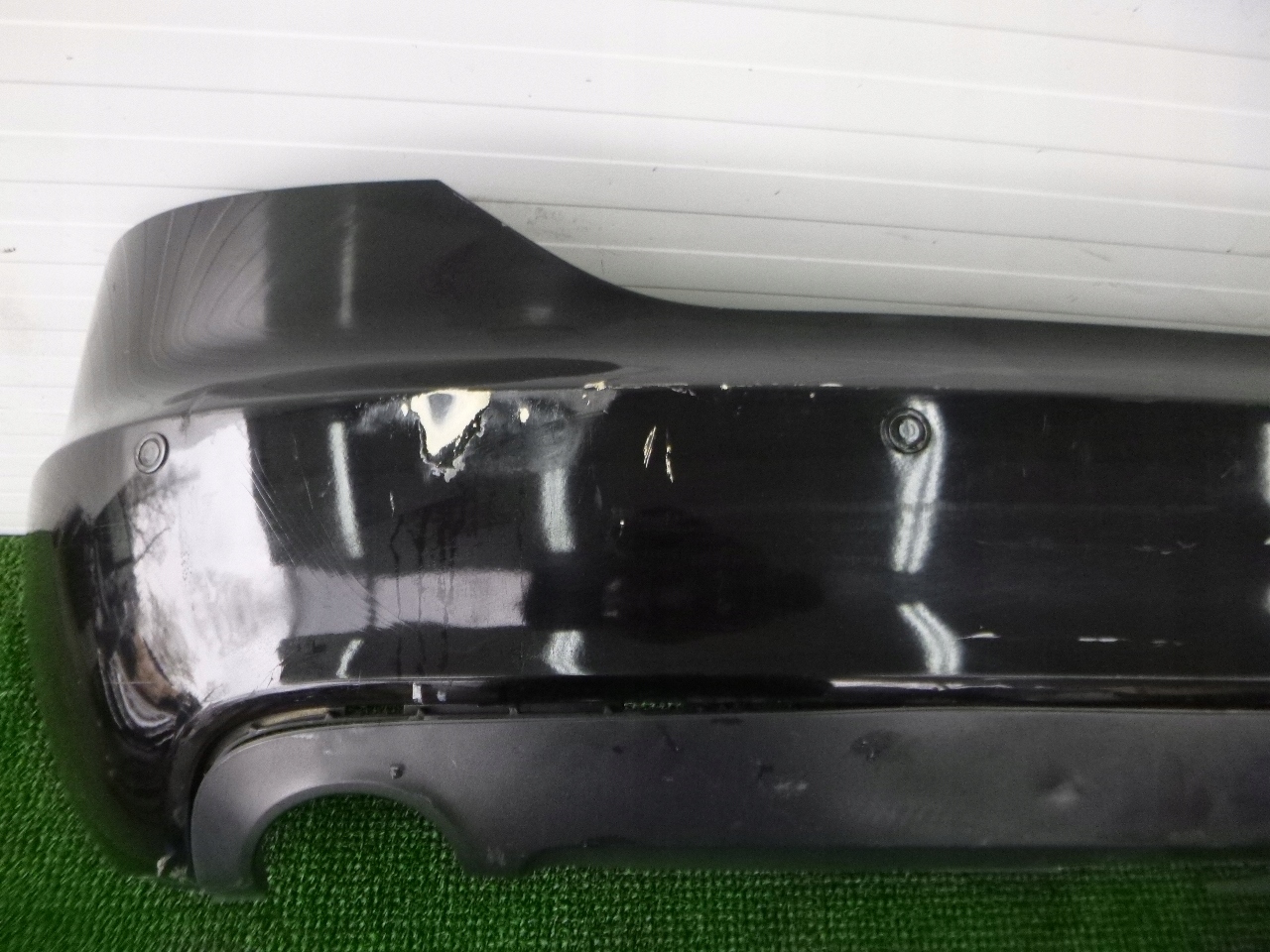 AUDI A6 C6 4F sedan bumper rear below PDC rear part LY9B