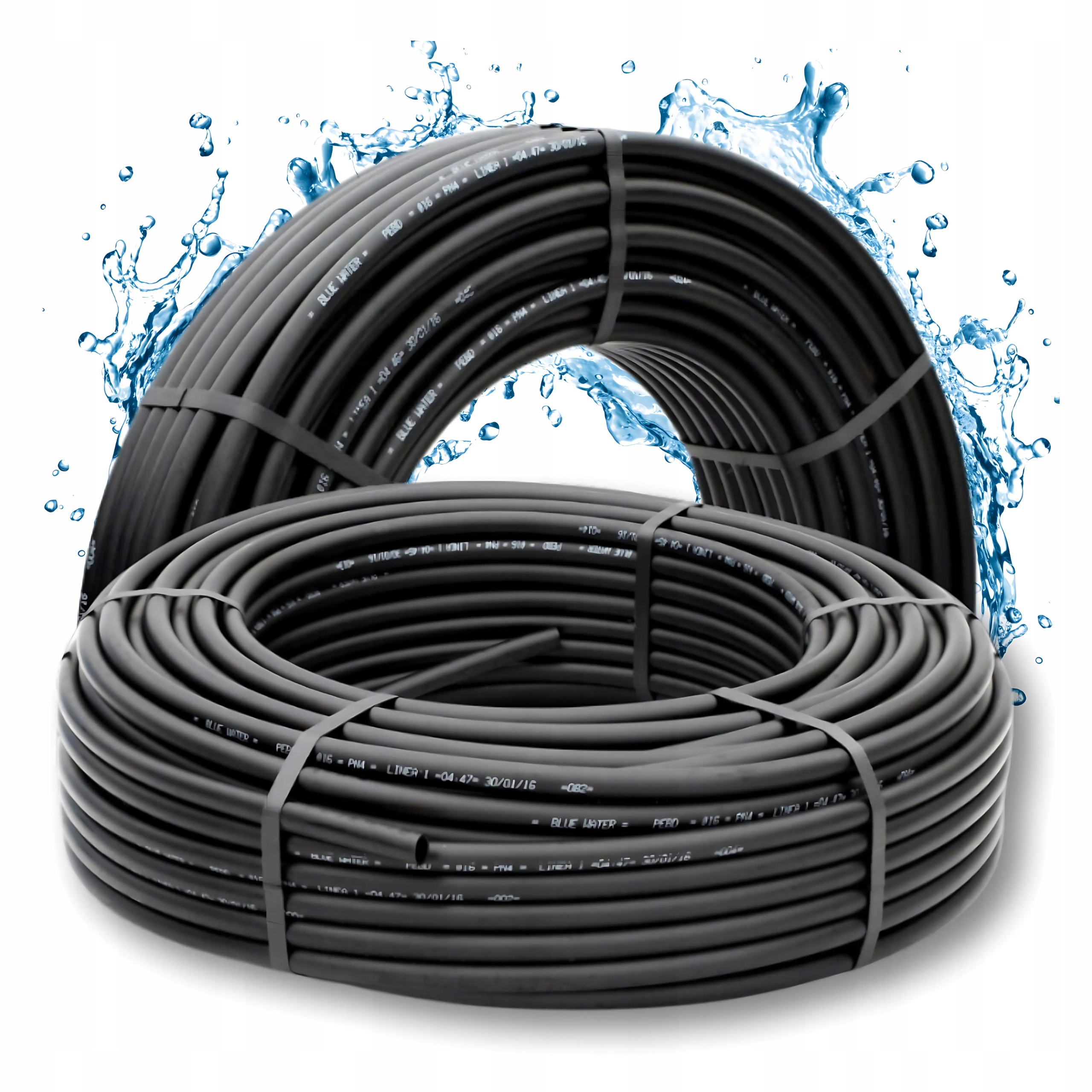 Rura do Nawadniania Montażowa irygacyjna Pe Fi 20mm Wąż 100m Mocna Szczelna