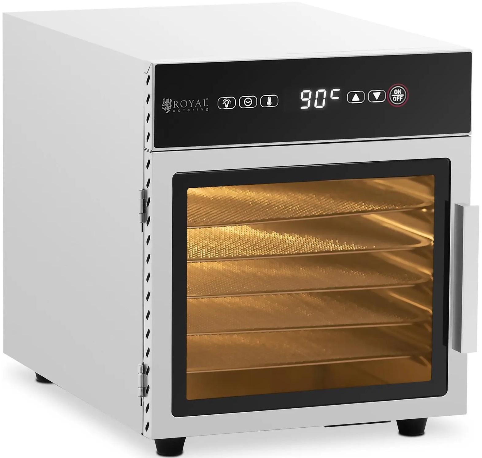 Sušička potravin, 6 roštů Royal Catering RCDA-500/15S 10012686
