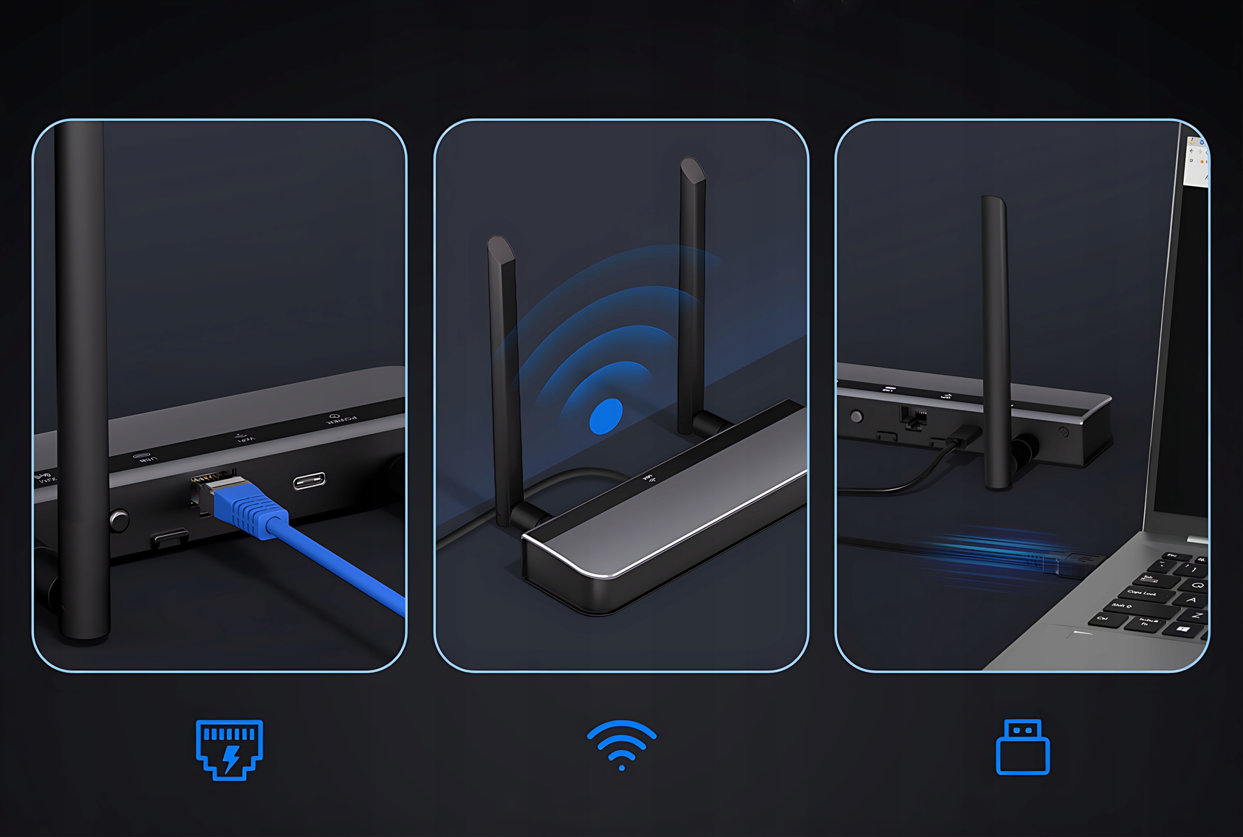 Koordynator ZigBee CC2652P PoE USB WiFi ESP32 Home Assistant ZigBee2MQTT Rodzaj centrala sterująca