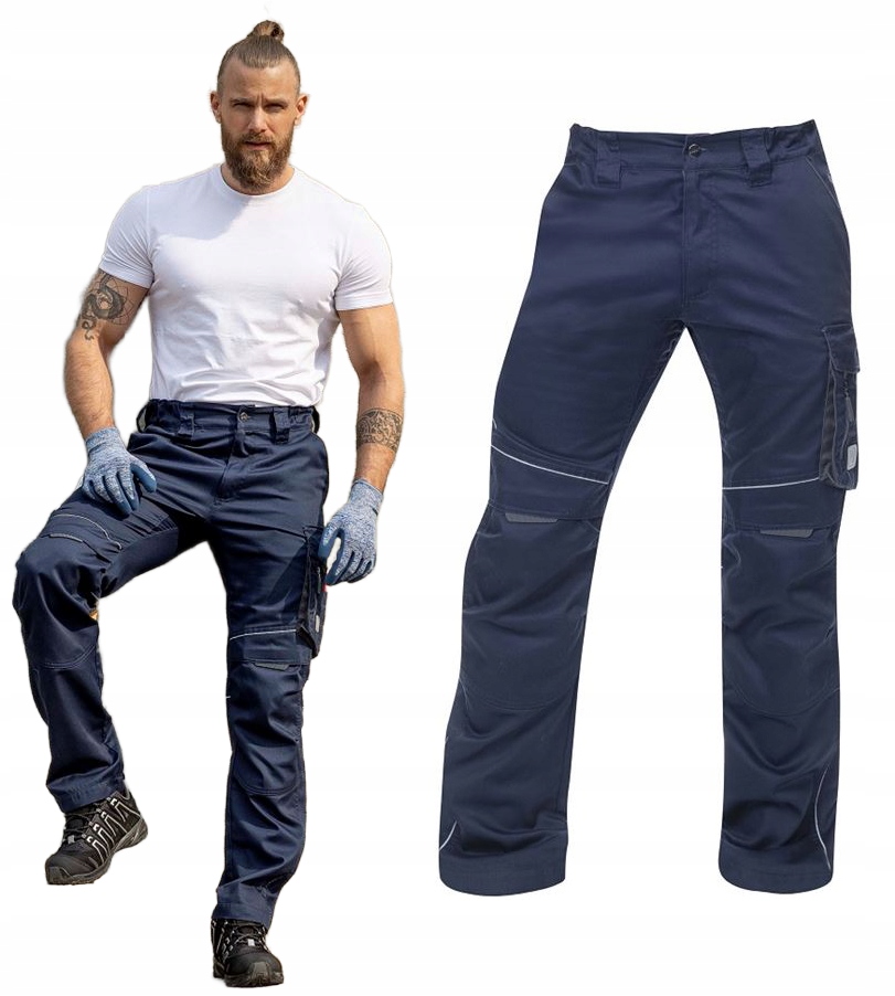 Pracovní kalhoty s trojitými švy Ardon Summer 200 g 56