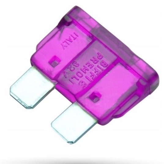 

Bezpiecznik Samochodowy Płytkowy 3A 100 szt.