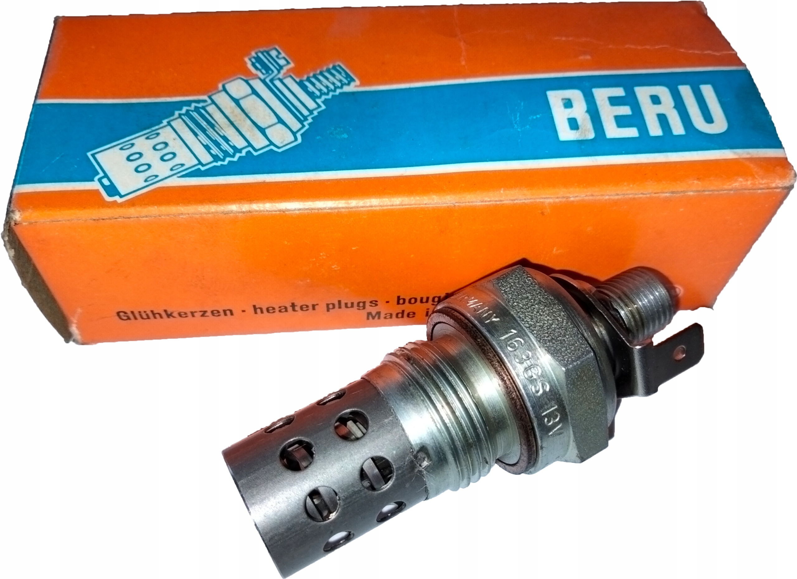 GF163 - MAN FORD TRANSIT СВЕЧА НАКАЛИВАНИЯ BERU 163GS 13V ЛОДКА