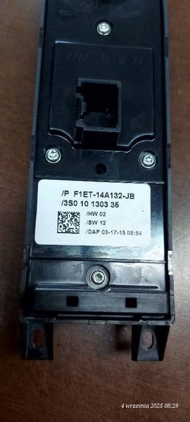 control panel of the window F1ET-14A132-JB FOCUS MK3 FL