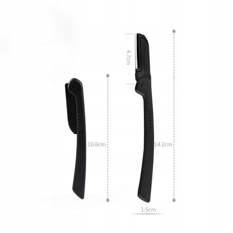 Trymer Nożyk do depilacji brwi i twarzy MIĘTOWY Stan opakowania oryginalne