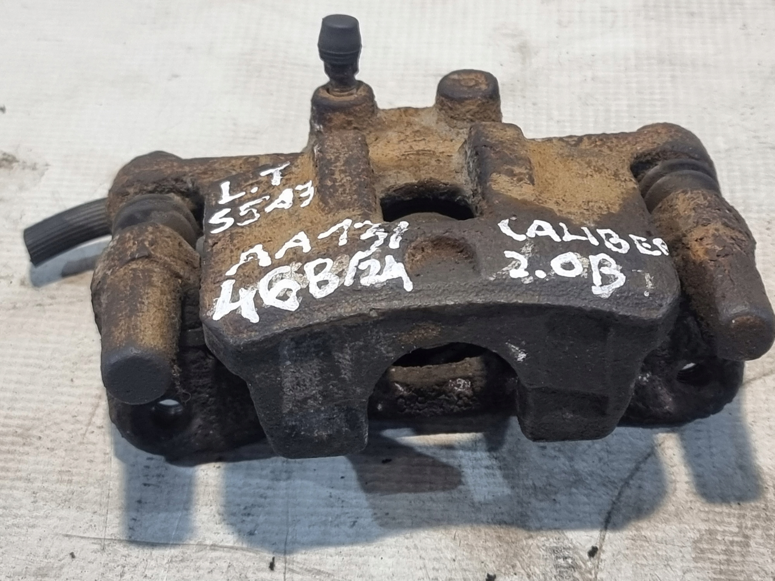 caliper brake left rear part DODGE CALIBER 2.0B 08r