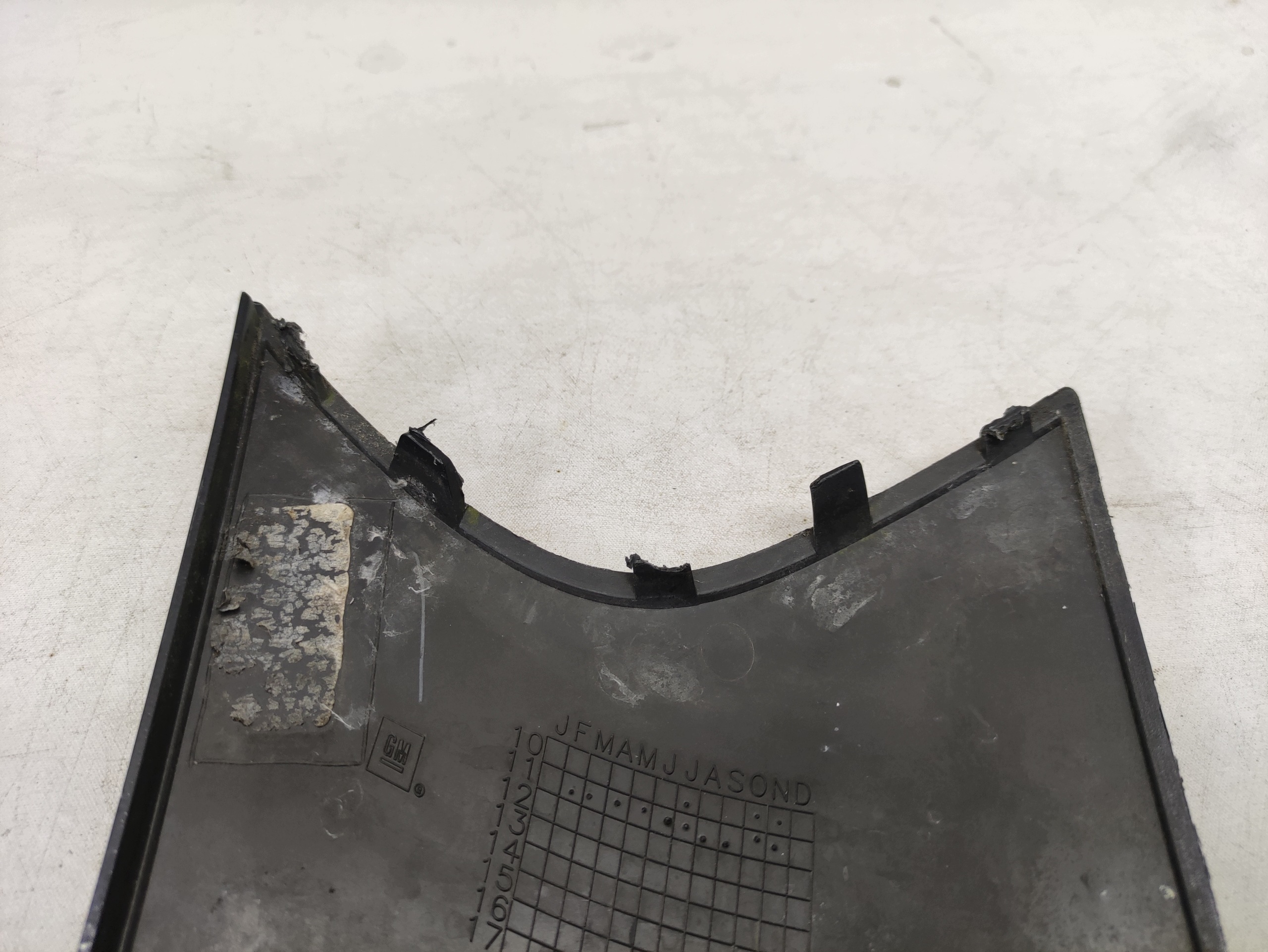 OPEL AMPERA 11- grid spoiler of a bumper right front original