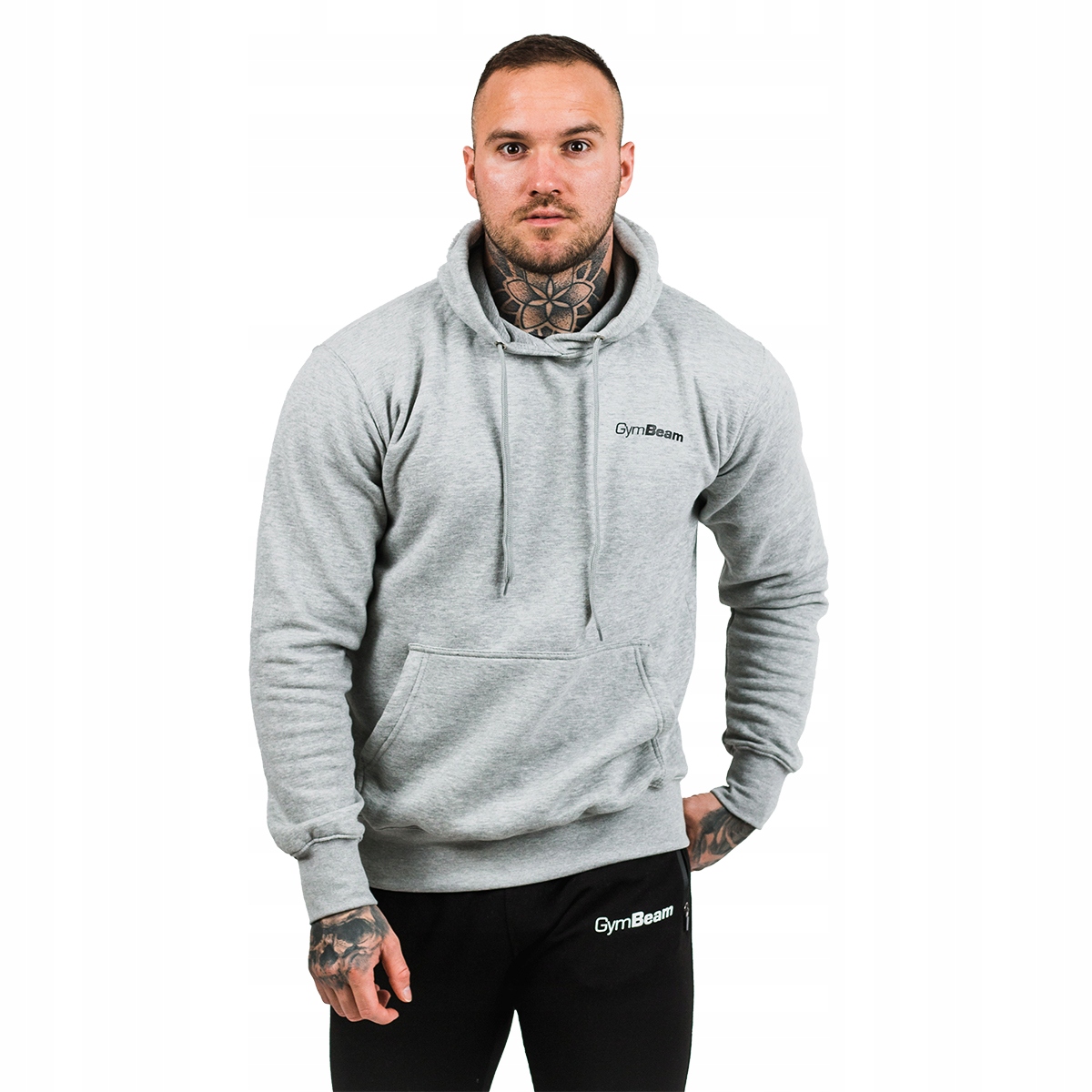 Bluza męska sportowa Athlete szara GymBeam XL