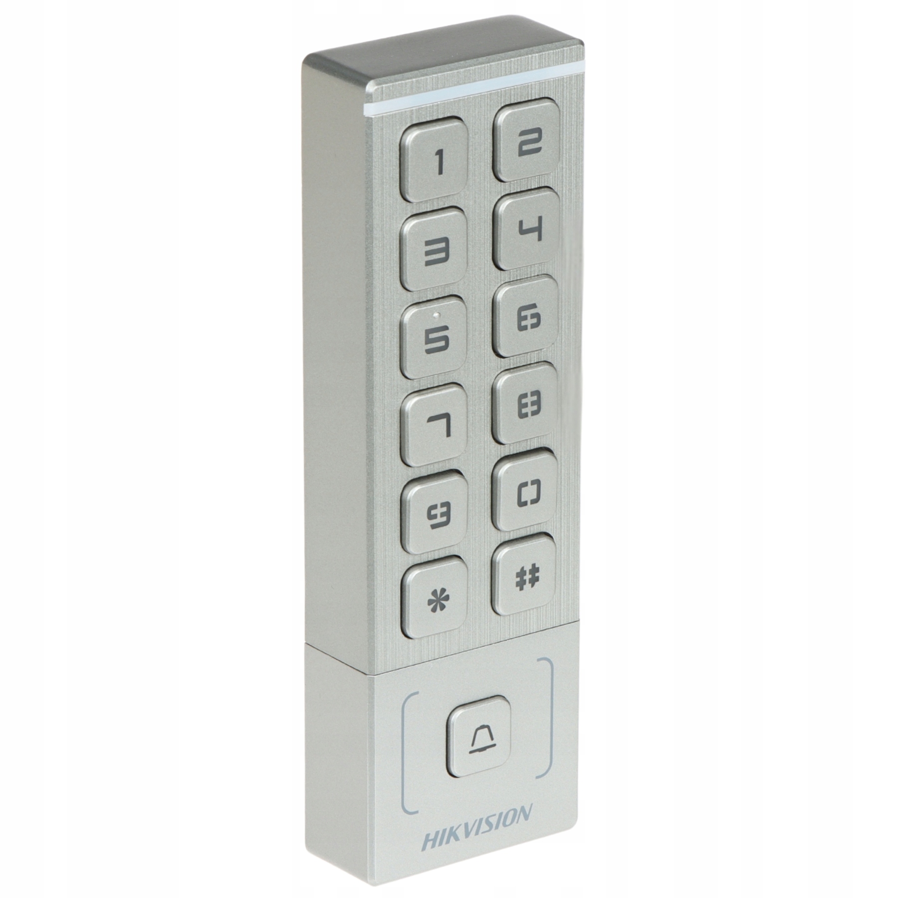 Šifrovací zámek na kód Hikvision DS-K1T809MX Kovový vnější Mifare
