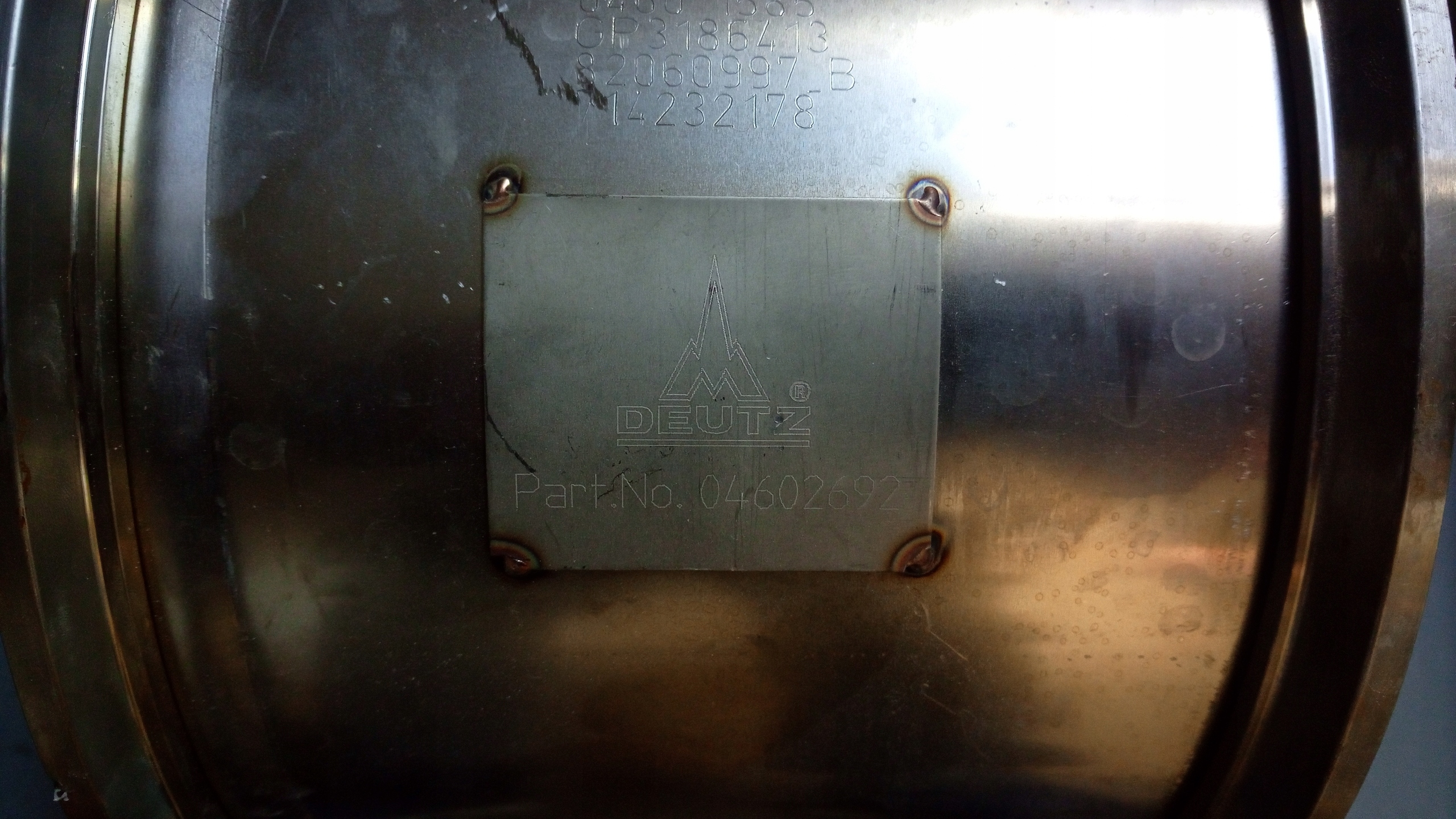 Фільтр сажі DPF Deutz 04602692