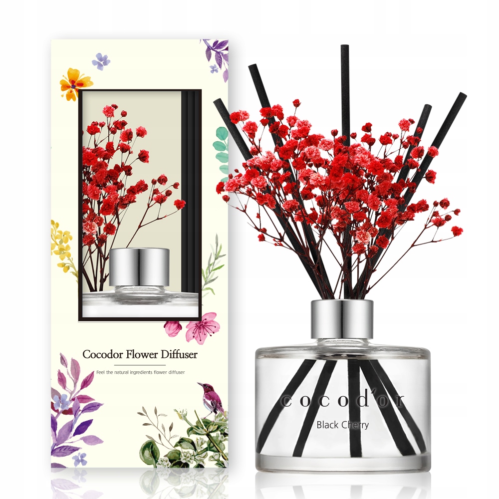 Levně Difuzér vůně Cocodor Black Cherry Flower 200 K3