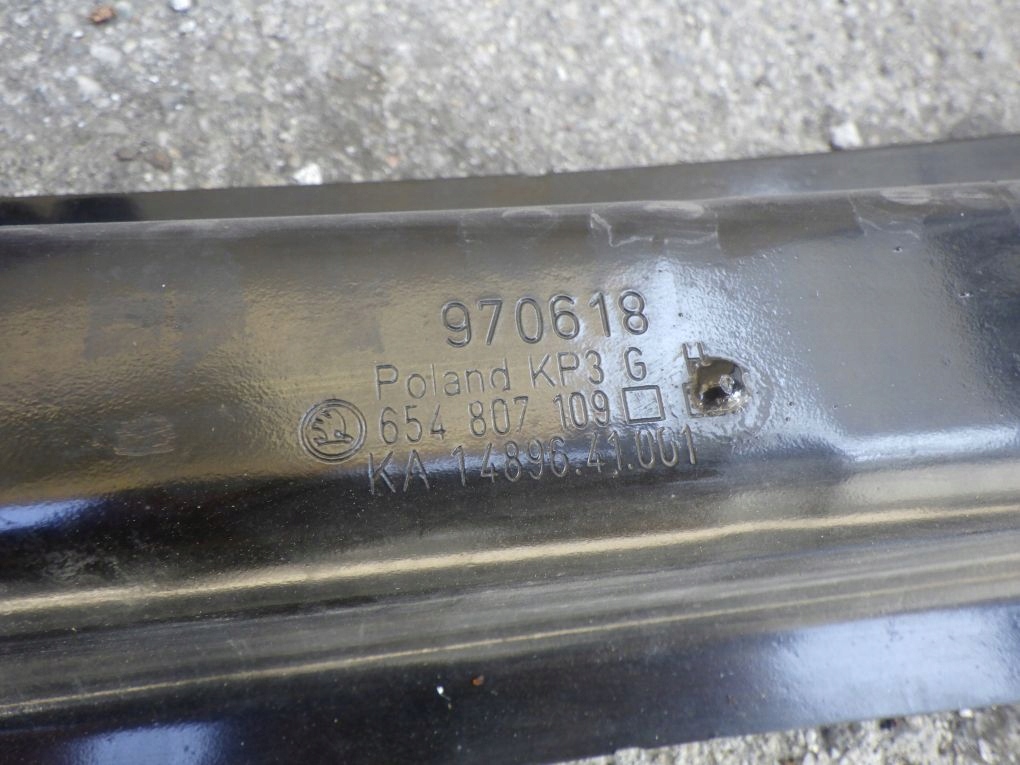 SKODA SCALA 654 2019- 654807111B bumper support front