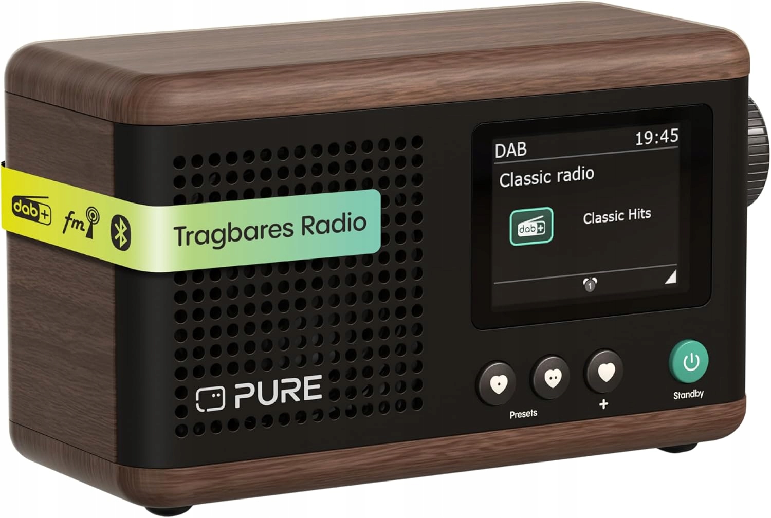Rádioprehrávač Pure Classic Mini Bluetooth Dab+ a Fm