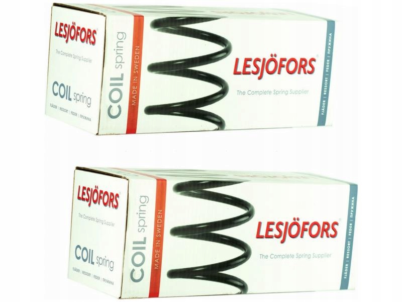 2× lesjofors 4259217 пружина
