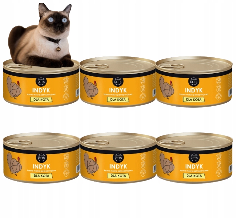 Mokré Krmivo pro kočky Krůta Premium Barf pro kosterní svalstvo 300g Wow!pets