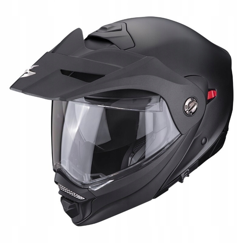Scorpion ADX-2 Black Matt Čeľusťová enduro prilba