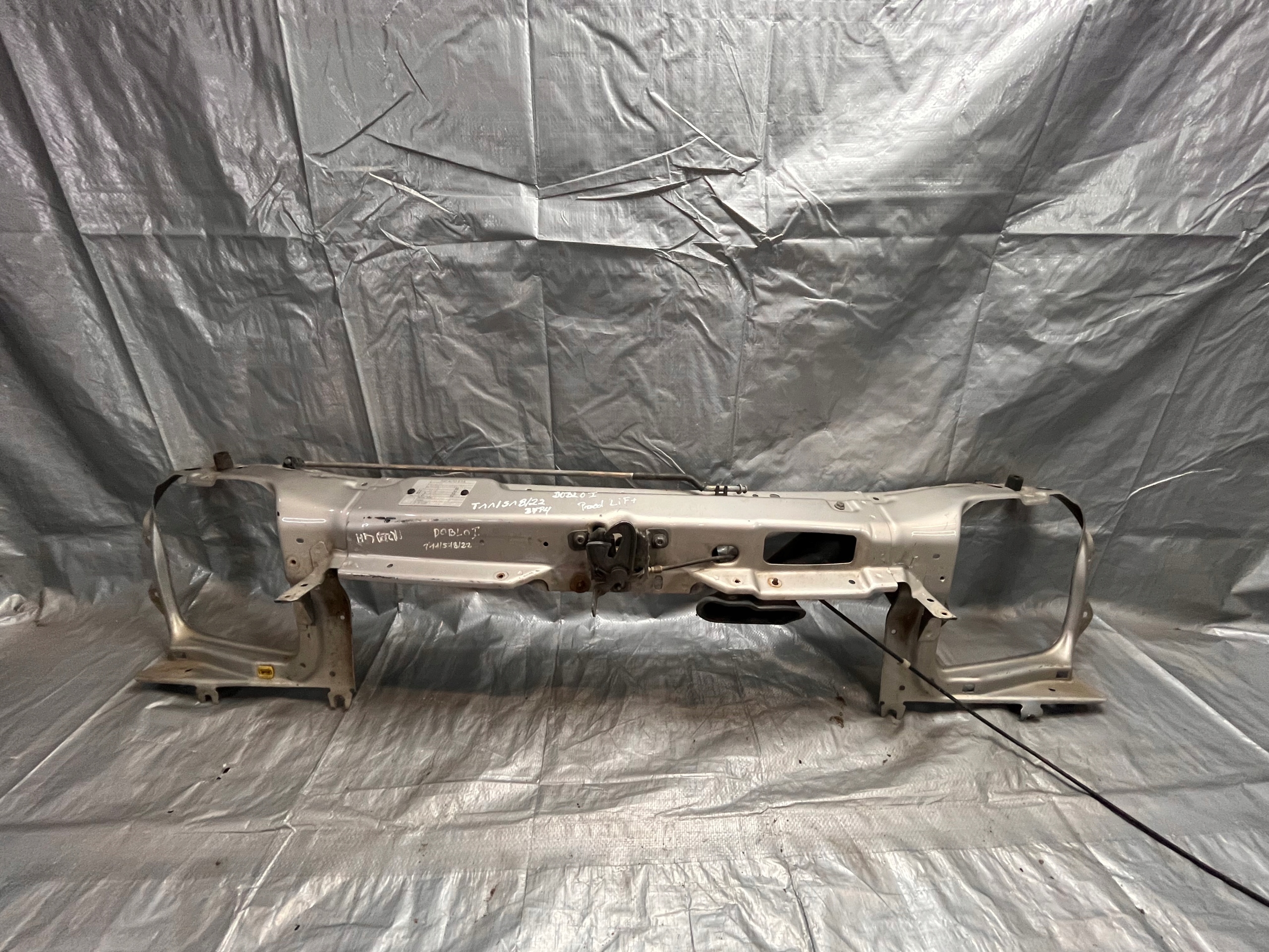 support panel for radiators pillar FIAT DOBLO and