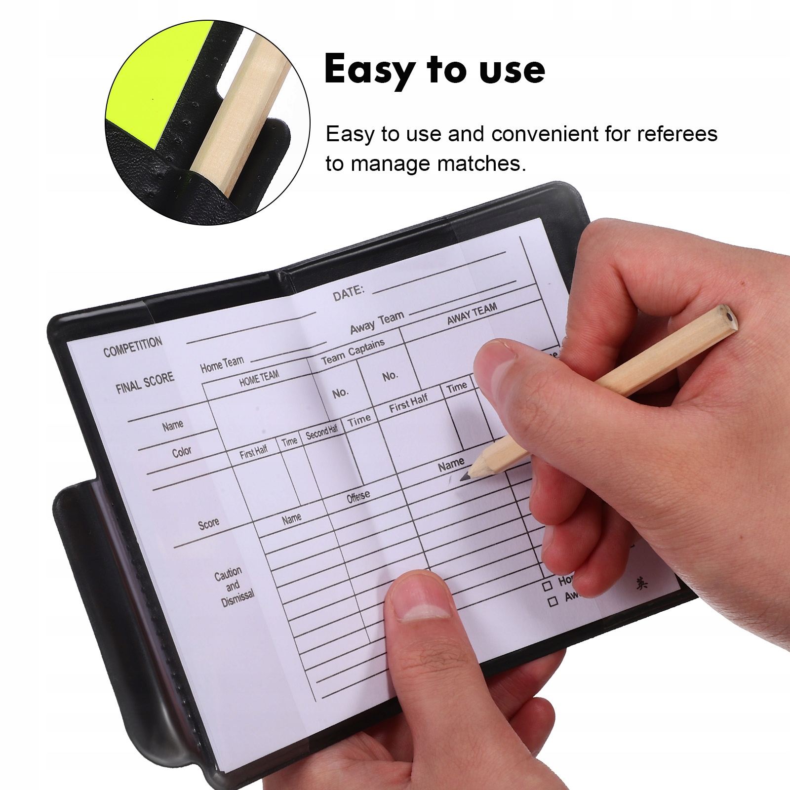 ZESTAW KART CZERWONEJ I ŻÓŁTEJ GWIZDKA Model 52286328