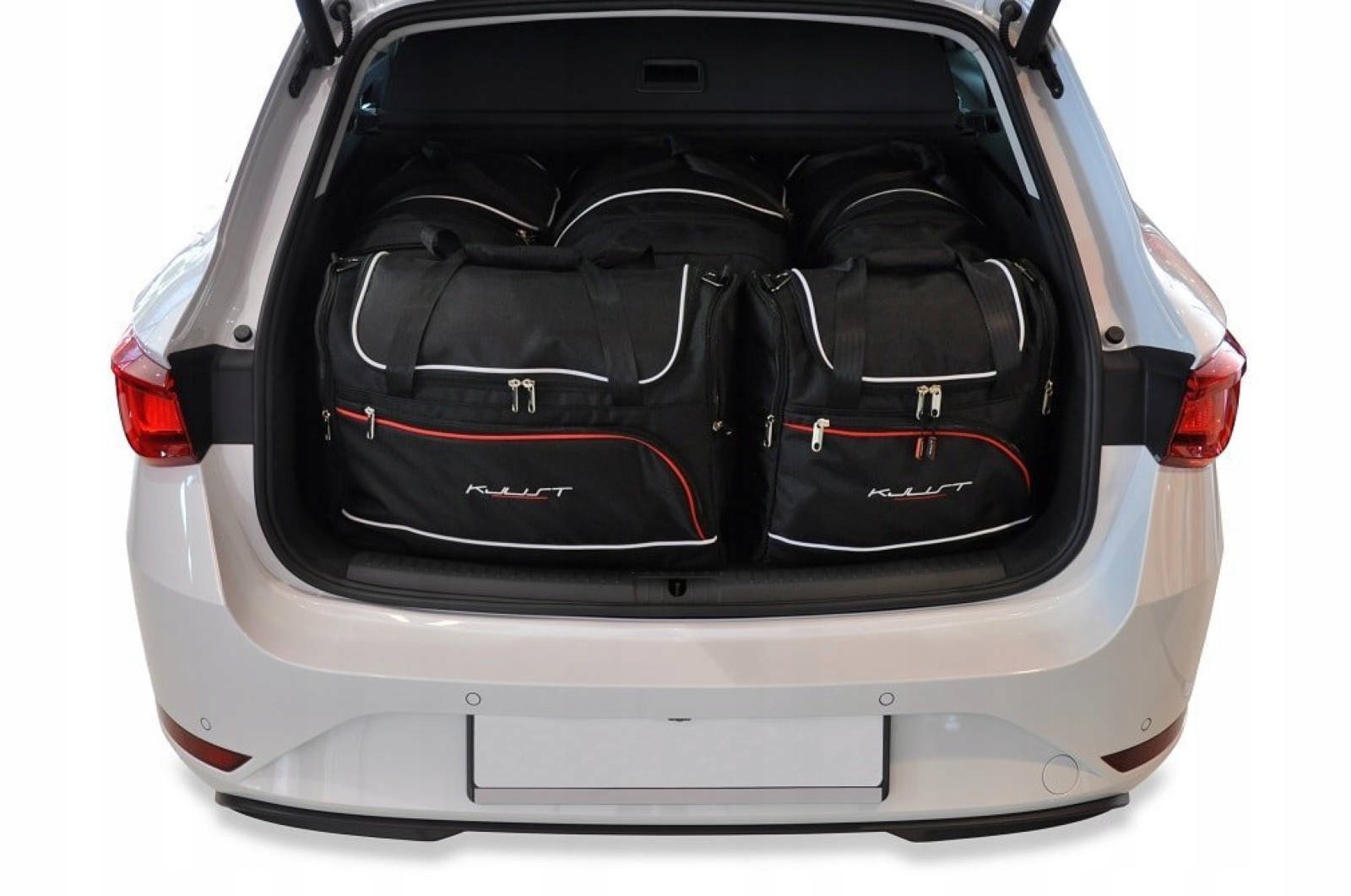 J&j Automotive Sada 5ks cestovných tašiek Aero pre Seat Leon St 2020+