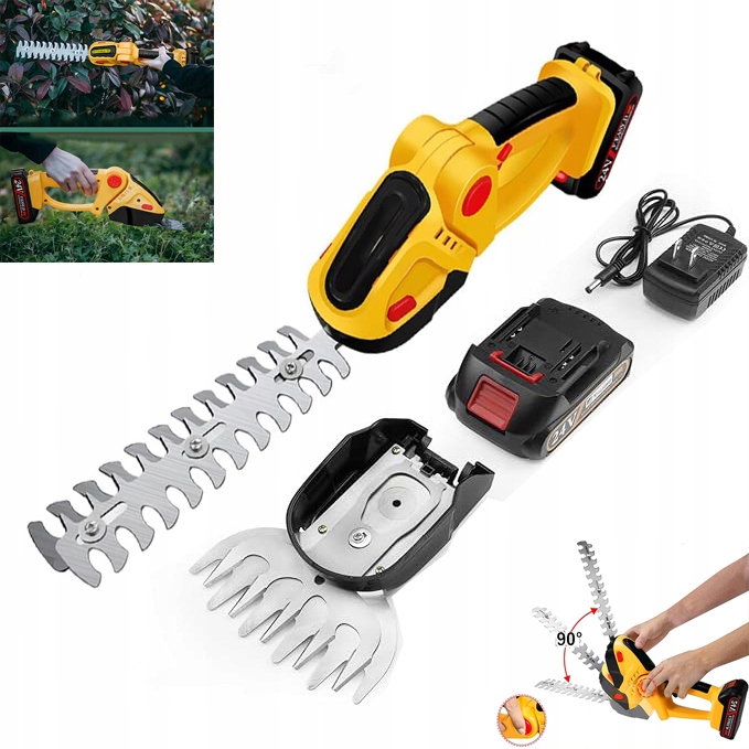 2V Akumulátorové Nůžky Na Trávu A Keře Ruční Bezdrátové Elektrické Nůžky 24V
