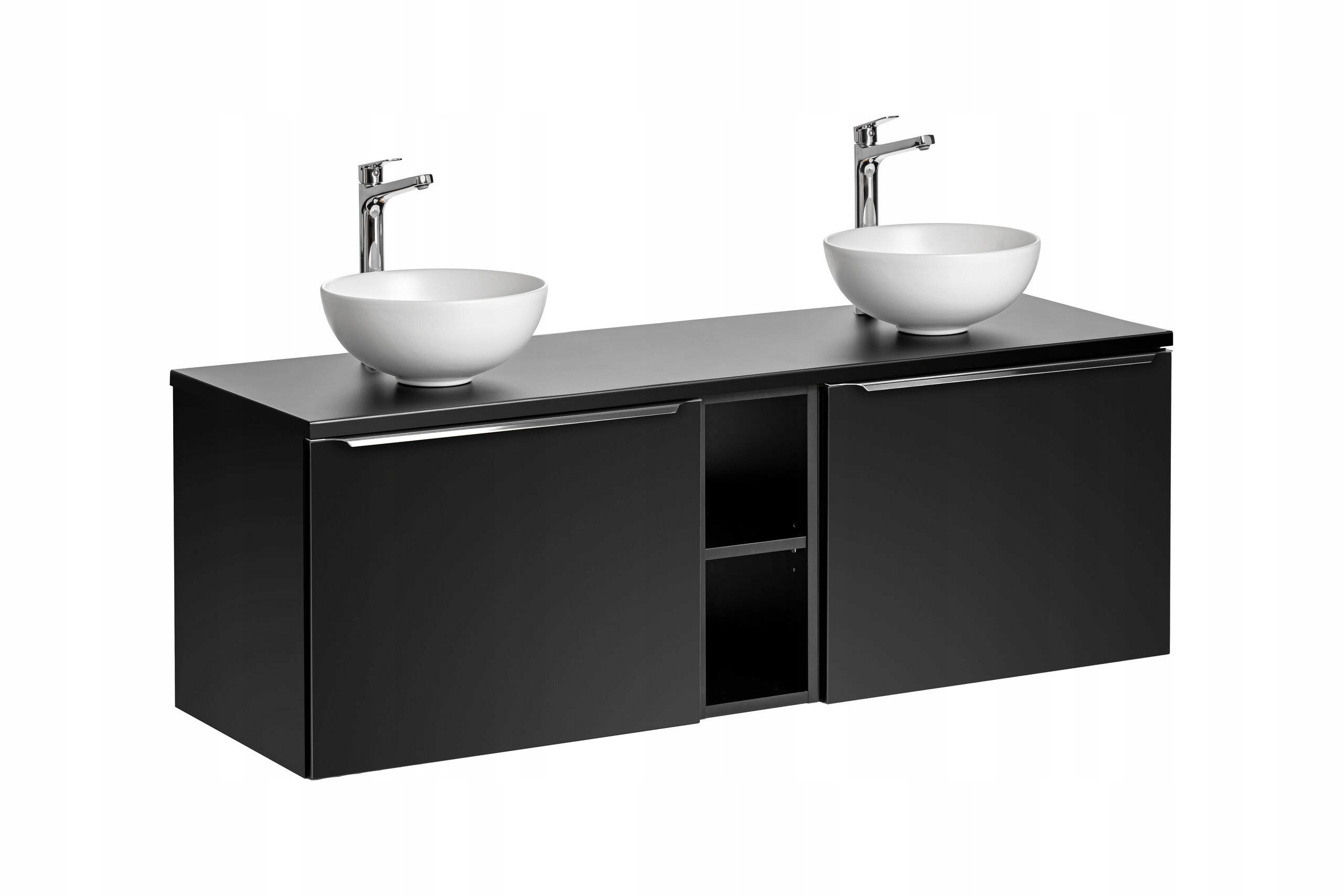 Zestaw Mebli Łazienkowych Santa Fe Black 140 cm