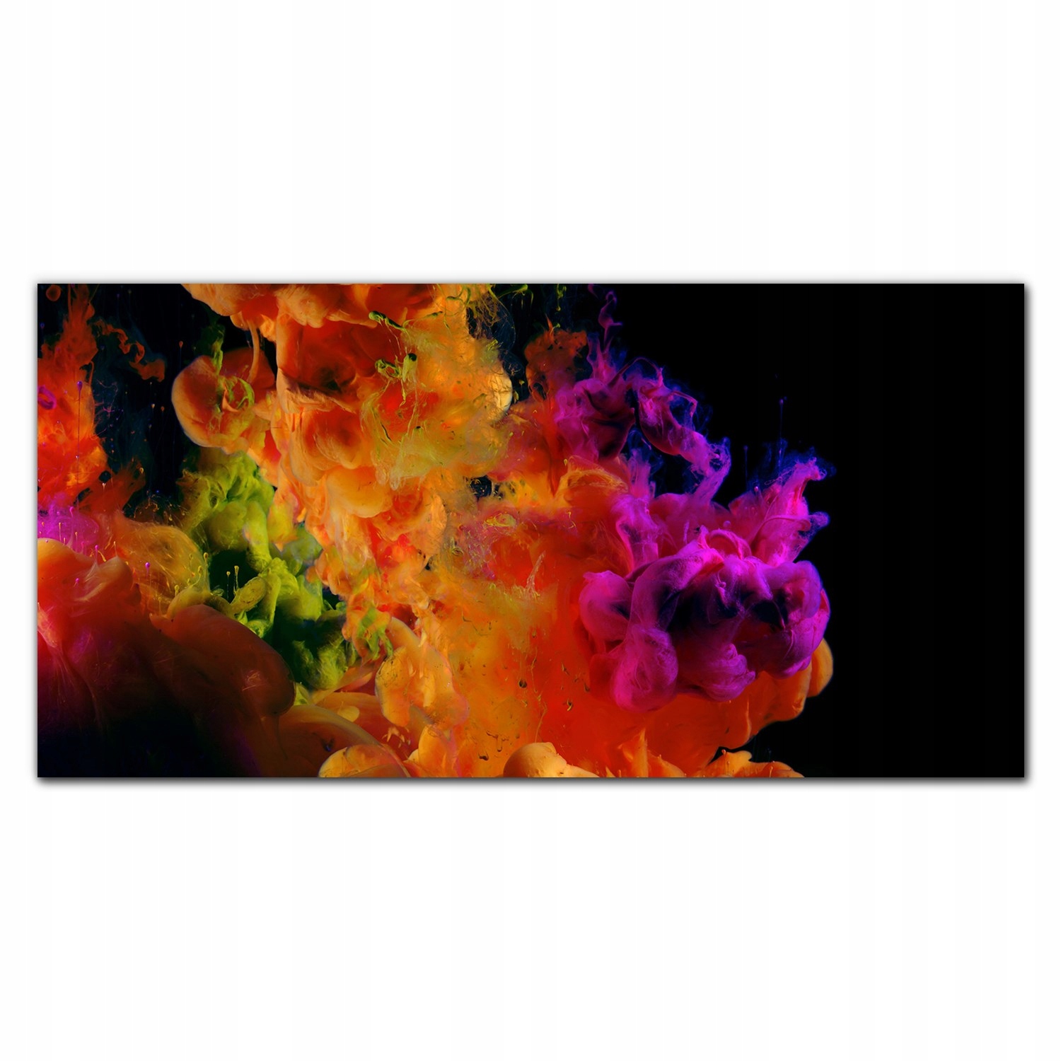 Nástenný fotoobraz na plátne Farebný dym 140x70