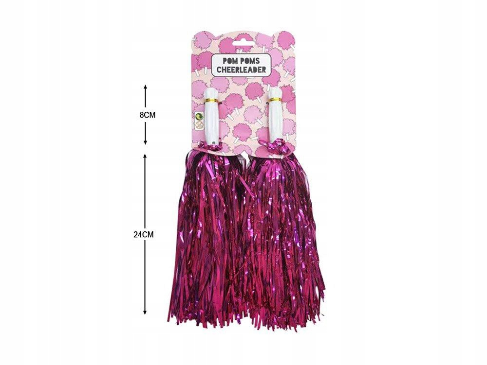 

Pompony dla Cheerleaderki 2 szt. Czirliderka