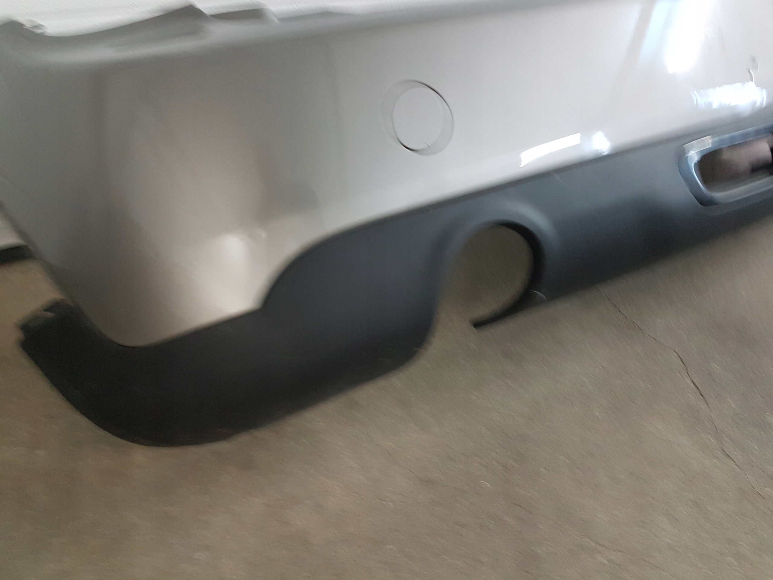 bumper rear MINI COOPER F55