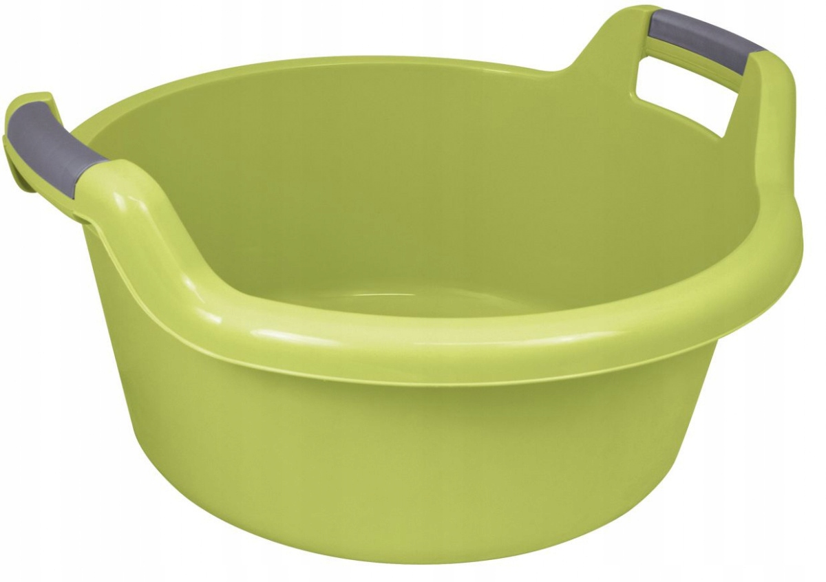 Curver Miska Okrągła Z Uchwytami 27l Zielona 23531
