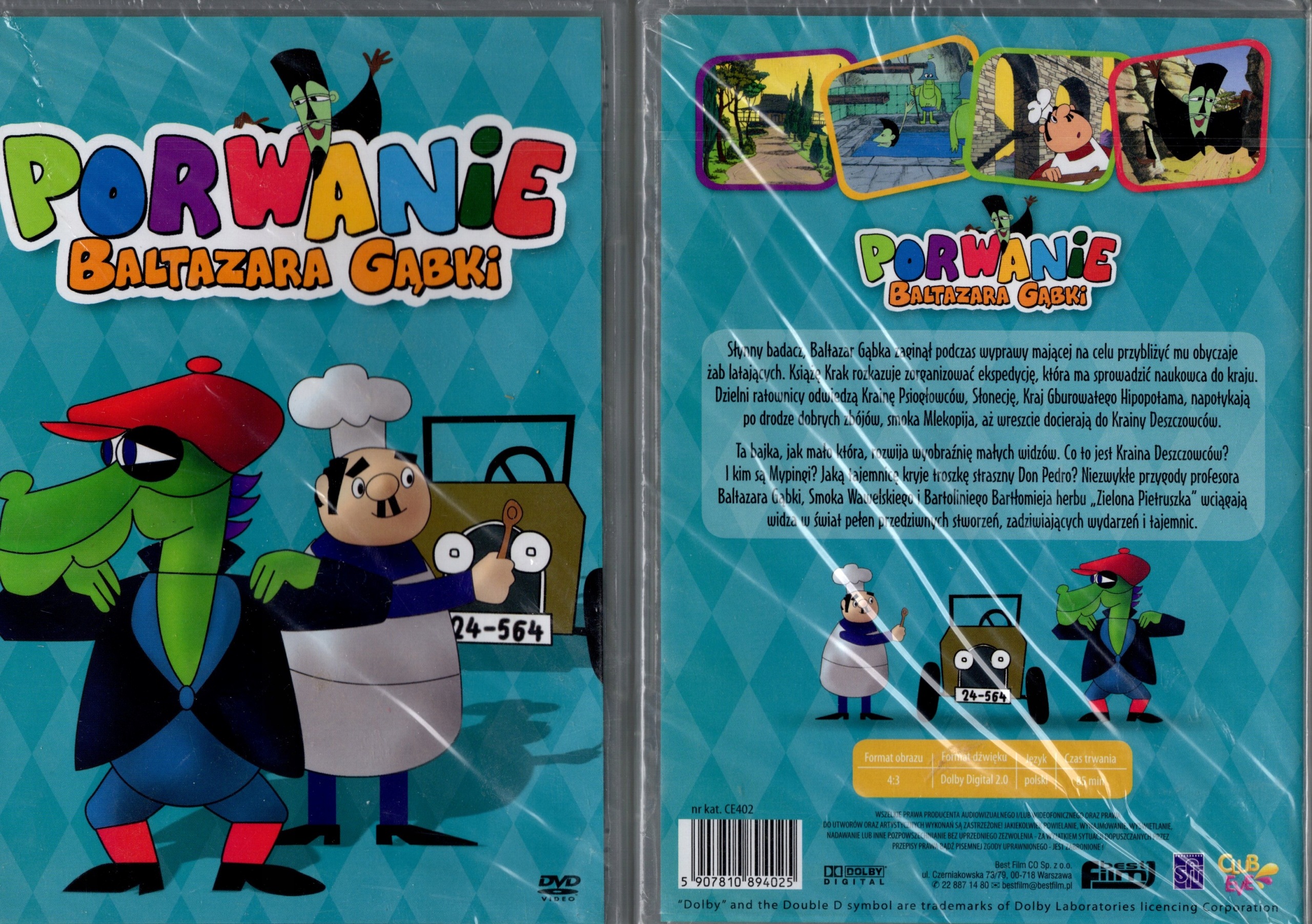 Porwanie Baltazara Gabki [DVD] Folia