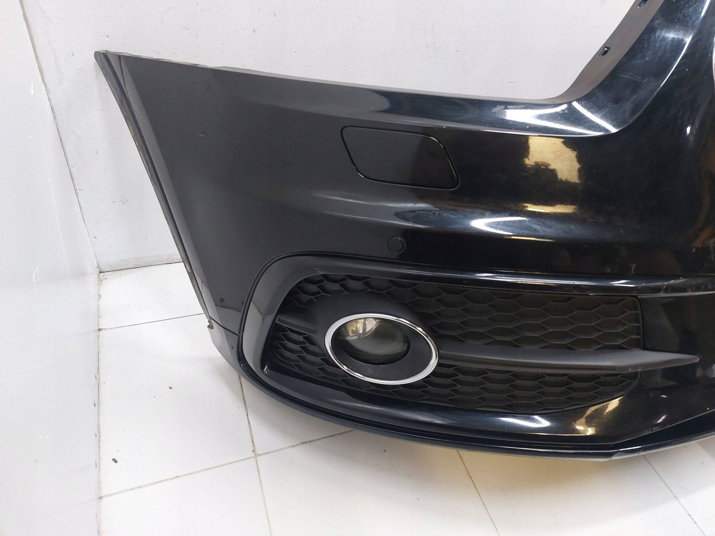 AUDI Q3 8U 11-14r S-LINE bumper front front PDC washers LY9B complete