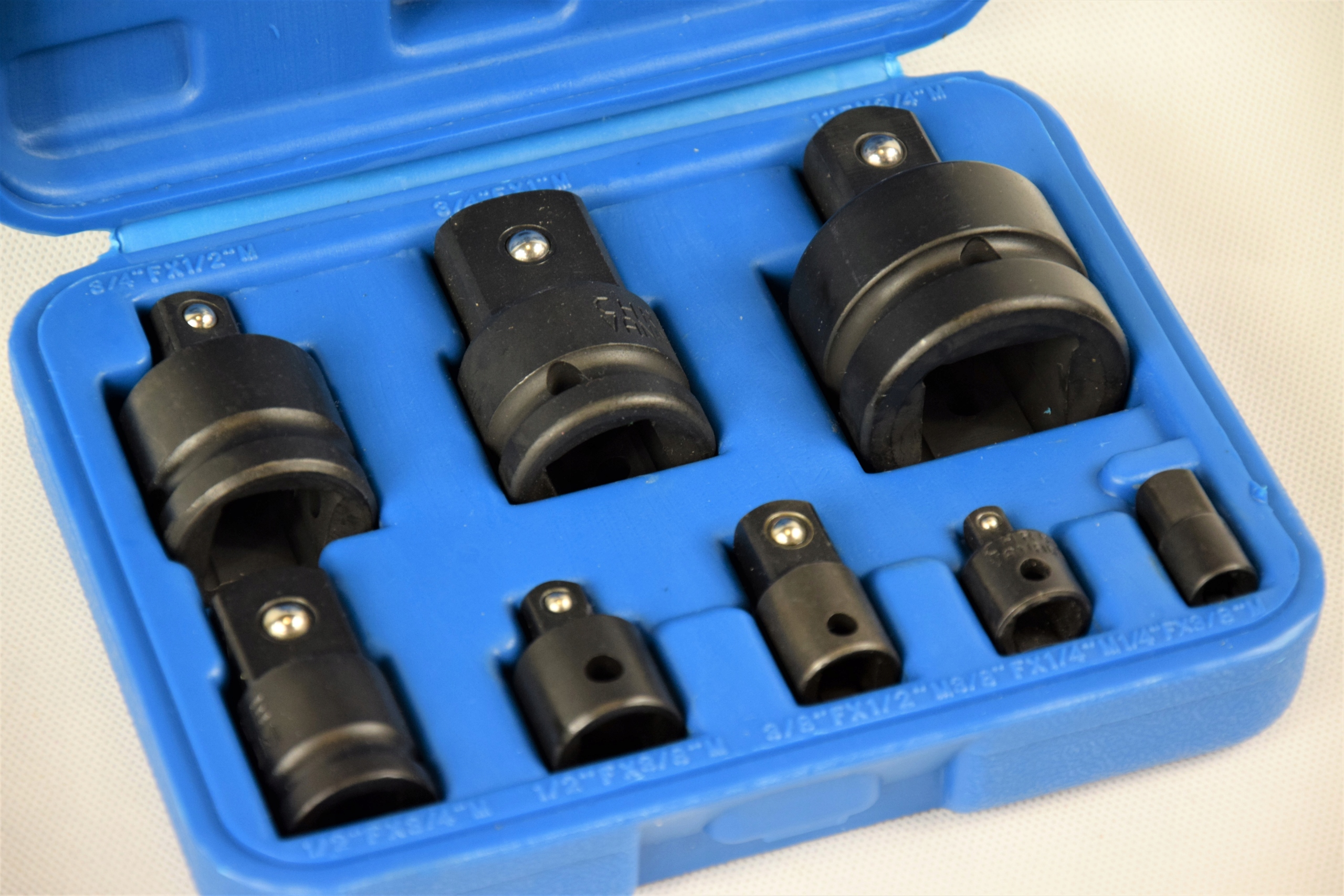 Redukcje Udarowe Adaptery 1/4' 3/8' 1/2' 3/4' 1' 8SZT Cr-mo