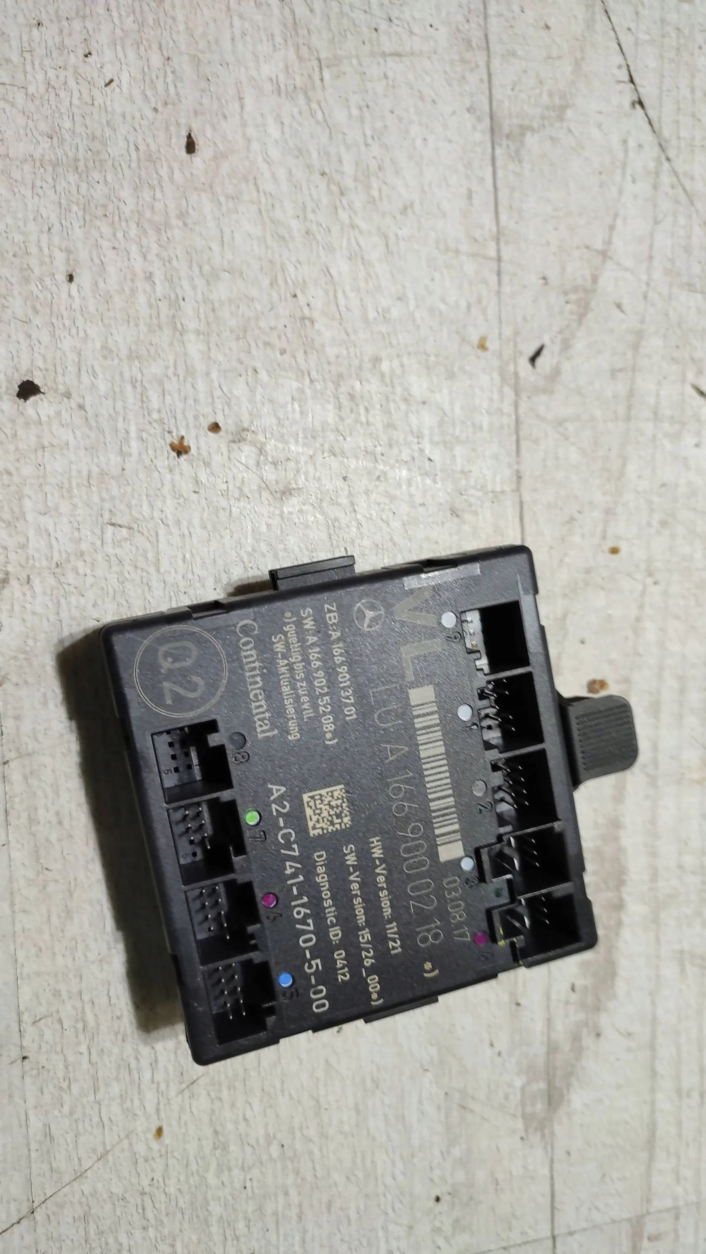 Mercedes-Benz A W176 2017 front side left module door