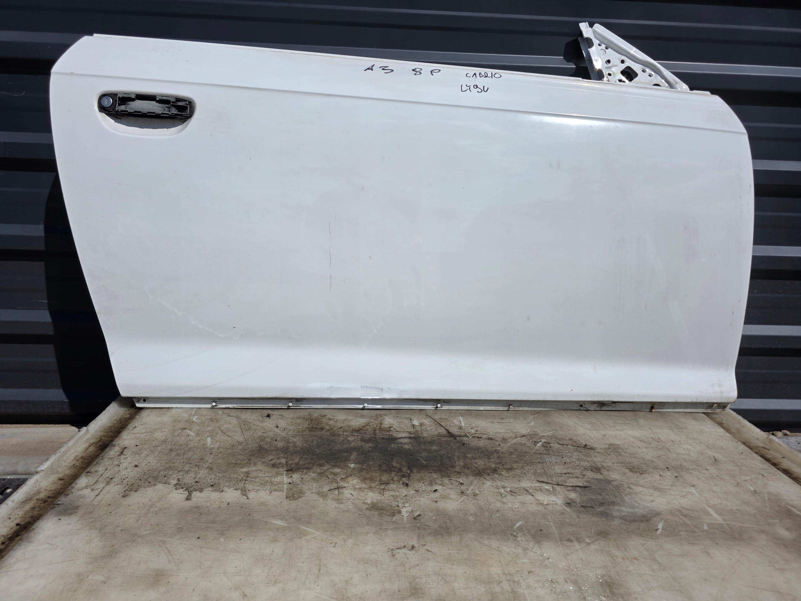 door right front AUDI A3 8P LIFT LY9C CABRIO !!!