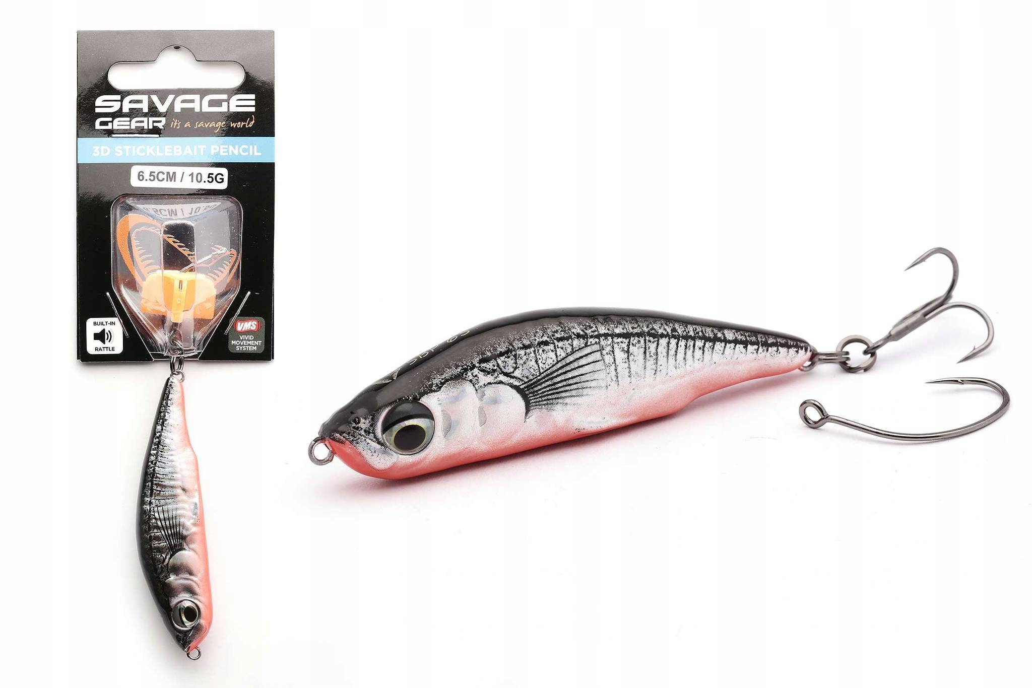 Wobler Savage Gear 3D Sticklebait PENCIL-5,5 cm